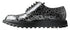 Dolce & Gabbana Black White Derby Patent Leather Shoes